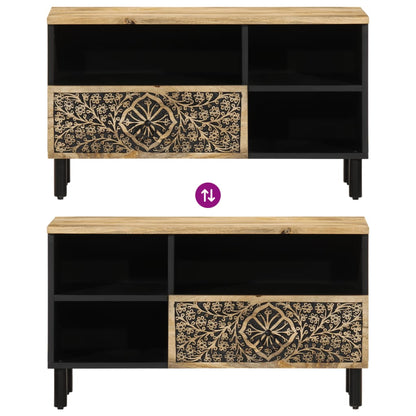 TV-Möbel Trä TV-Bänk 80x33x46 cm massivt mangoträ