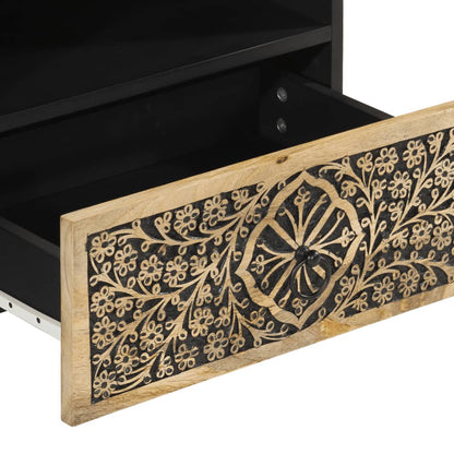 TV-Möbel Trä TV-Bänk 80x33x46 cm massivt mangoträ