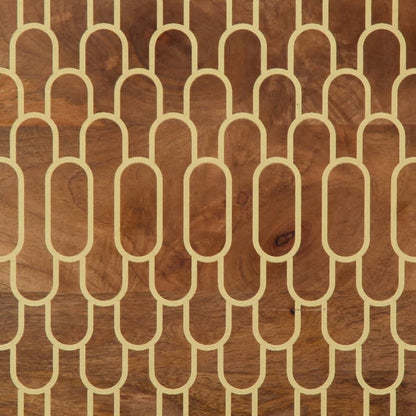 Soffbord Trä 80x54x40 cm massivt mangoträ