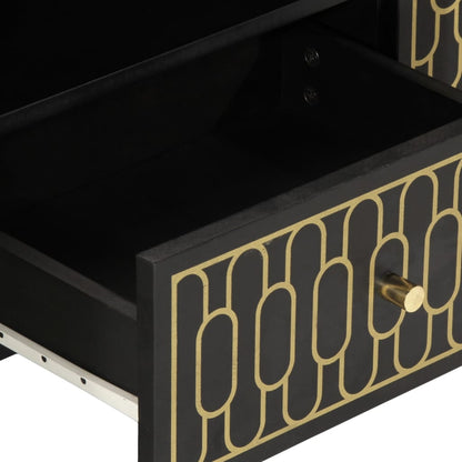 TV-Möbel Trä TV-Bänk 105x33x46 cm massivt mangoträ