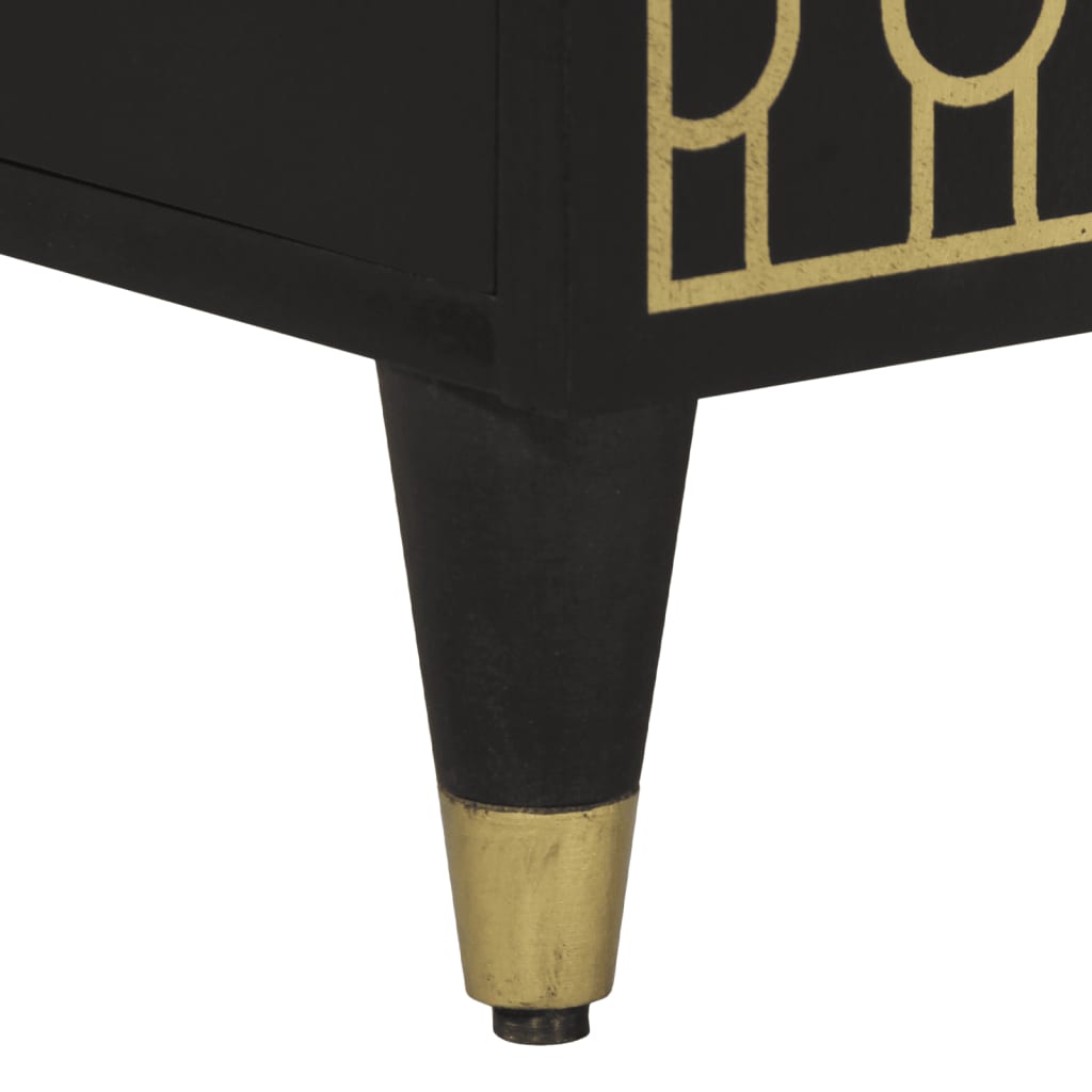 TV-Möbel Trä TV-Bänk 105x33x46 cm massivt mangoträ