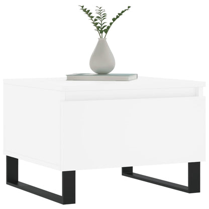 Sidobord Vit 2 st 50x46x35 cm