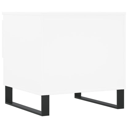 Sidobord Vit 2 st 50x46x50 cm