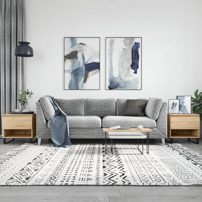 Soffbord Sonoma Ek 2 st 50x46x50 cm