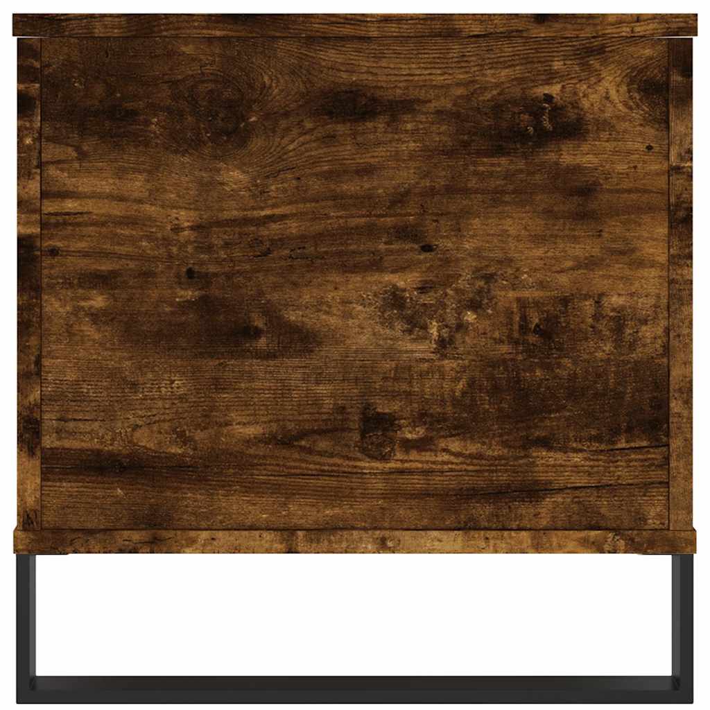 Soffbord rökfärgad ek 90x44,5x45 cm konstruerat trä