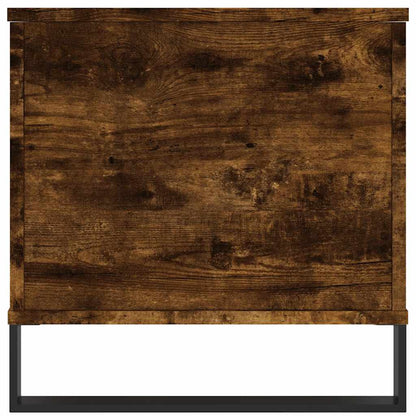 Soffbord rökfärgad ek 90x44,5x45 cm konstruerat trä
