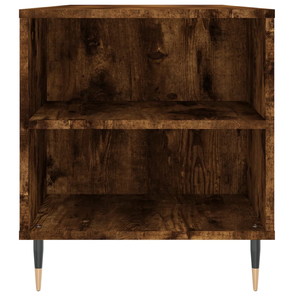 Soffbord Rökfärgad Ek 102x44,5x50 cm