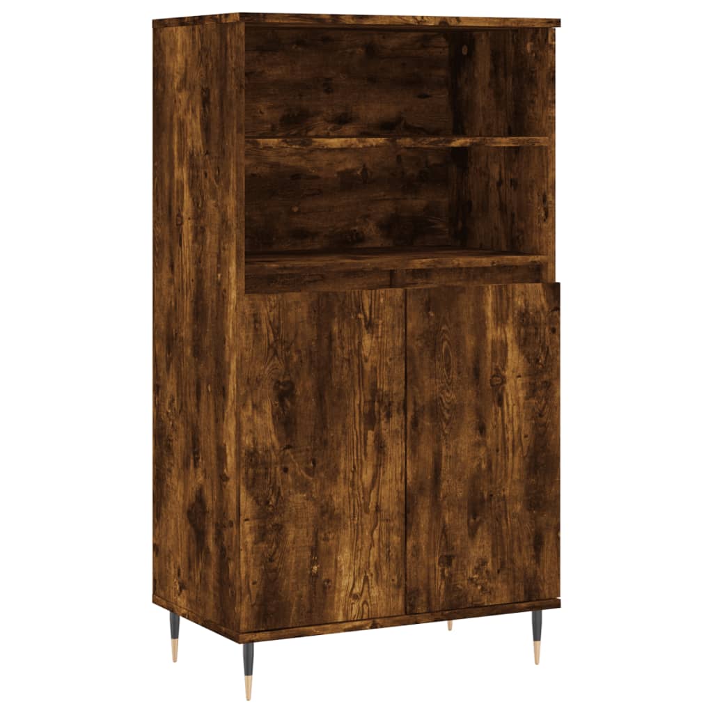 Skåp Rökfärgad Ek 60x36x110 cm