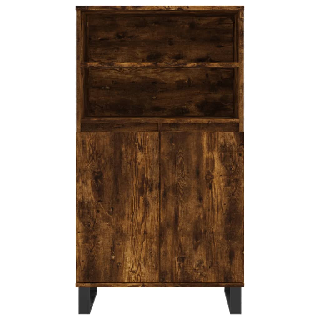 Skåp Rökfärgad Ek 60x36x110 cm