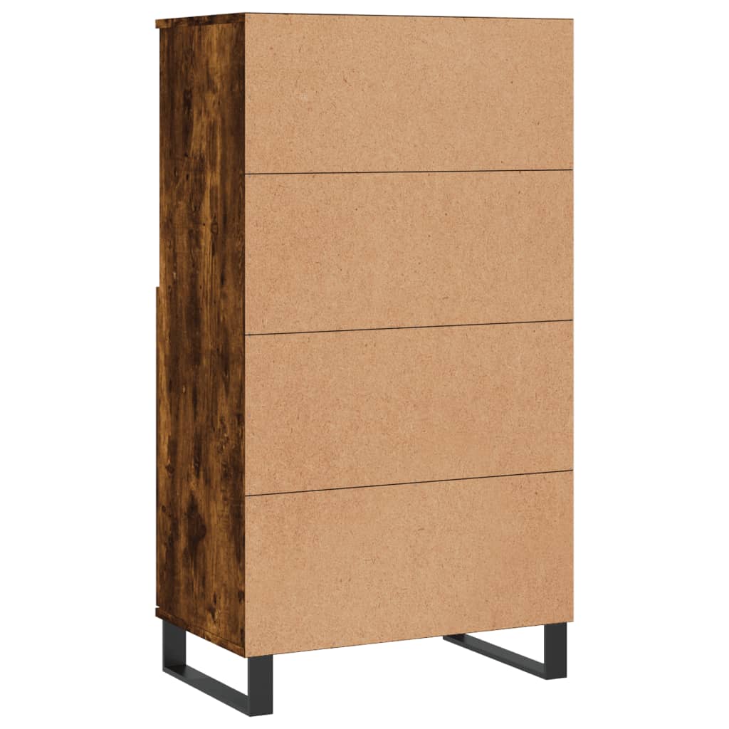 Skåp Rökfärgad Ek 60x36x110 cm