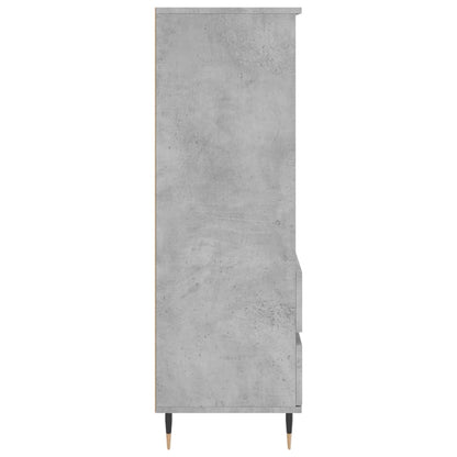 Skåp Betonggrå 40x36x110 cm