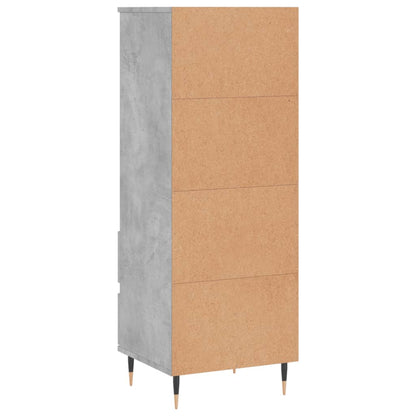 Skåp Betonggrå 40x36x110 cm
