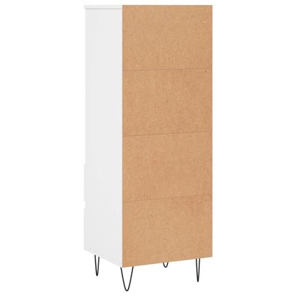 Skåp Vit 40x36x110 cm