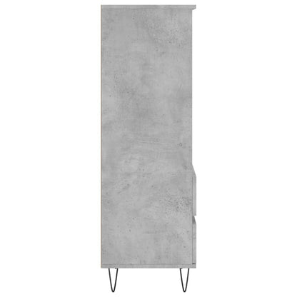 Skåp Betonggrå 40x36x110 cm