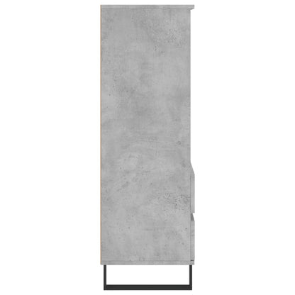 Skåp Betonggrå 40x36x110 cm