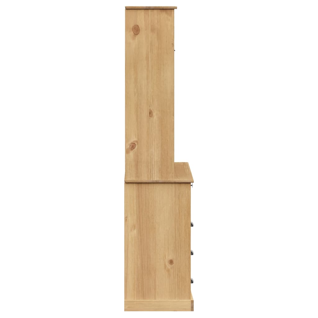 Skåp Trä VIGO 80x40x176 cm massiv furu