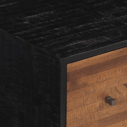 Soffbord Trä 90x50x41 cm massiv återvunnen teak