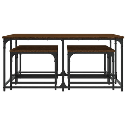 Soffbord Brun Ek 5 st