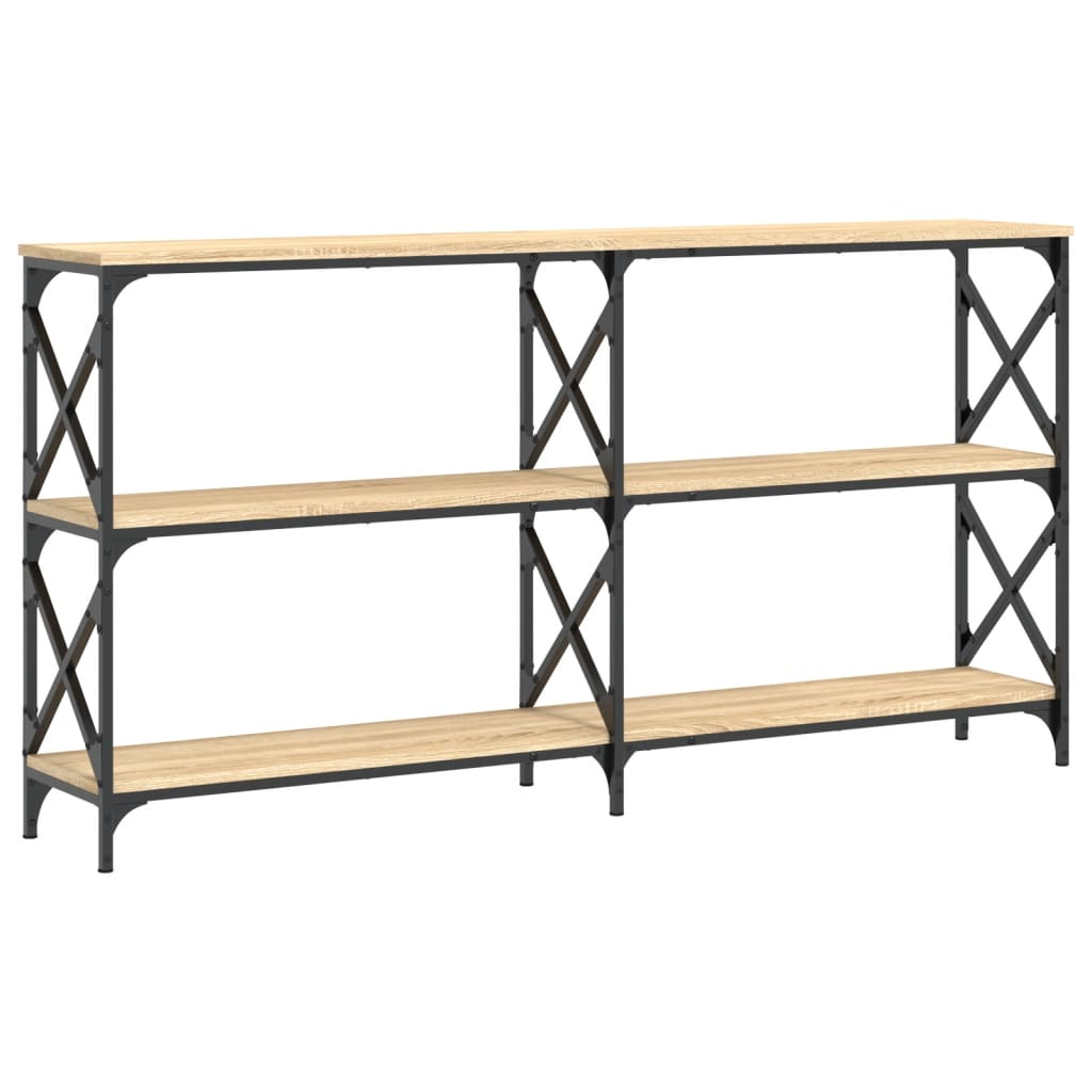 Avlastningsbord Konsollbord Sonoma Ek 156x28x80,5 cm