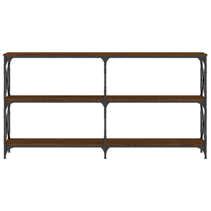 Avlastningsbord Konsollbord Brun Ek 200x28x80,5 cm
