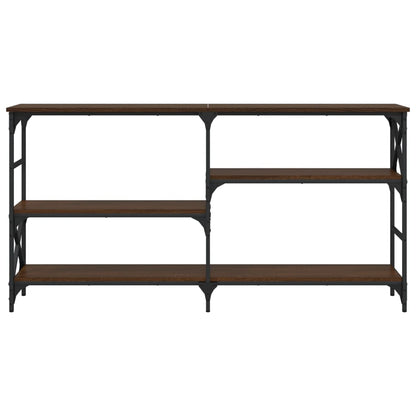 Avlastningsbord Konsollbord Brun Ek 150x29x76,5 cm