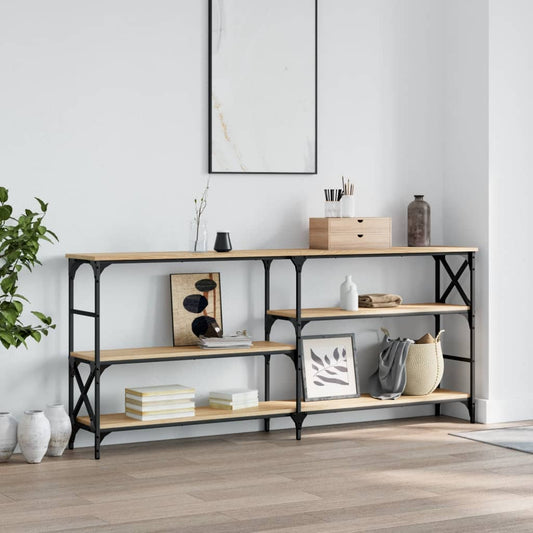 Avlastningsbord Konsollbord Sonoma Ek 180x29x76,5 cm