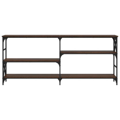 Avlastningsbord Konsollbord Brun Ek 180x29x76,5 cm
