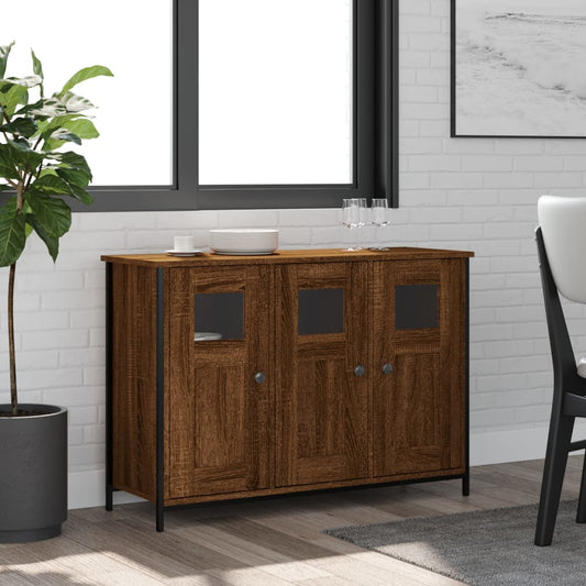 Byrå Brun Ek 100x35x70 cm