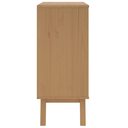 Byrå Brun OLDEN massiv furu