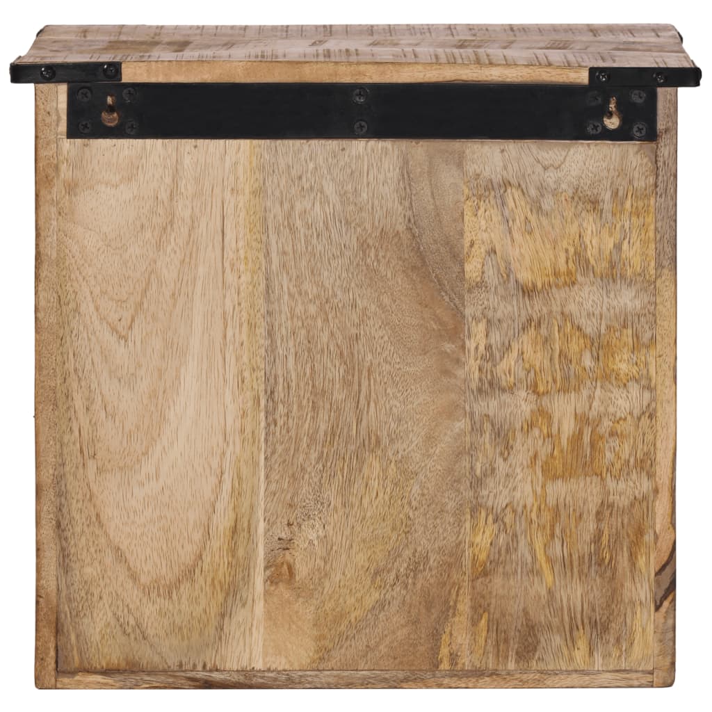 Sängbord Nattduksbord Trä 40x30x37 cm massivt mangoträ