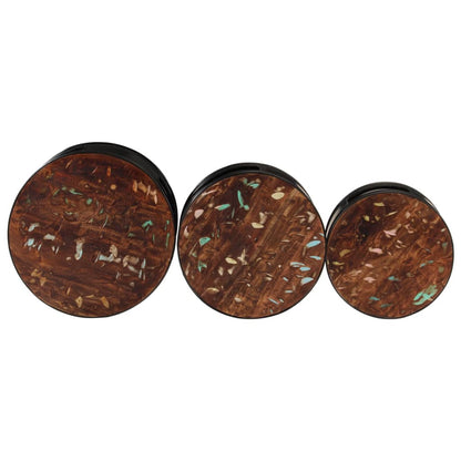 Soffbord DIV. 3 st trumma massivt återvunnet trä