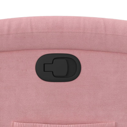 Fåtölj Rosa Reclinerfåtölj med uppresningshjälp sammet