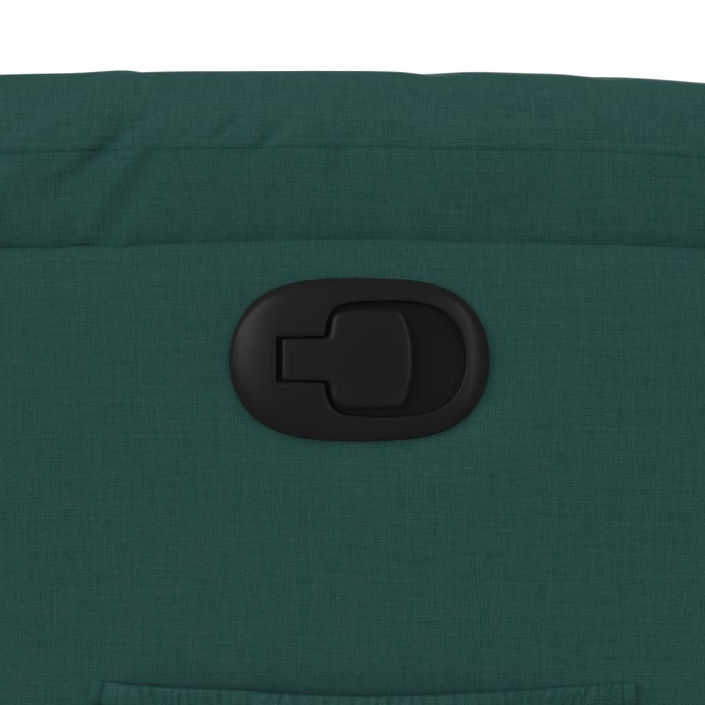 Fåtölj Grön Mörkgrön Reclinerfåtölj med uppresningshjälp tyg