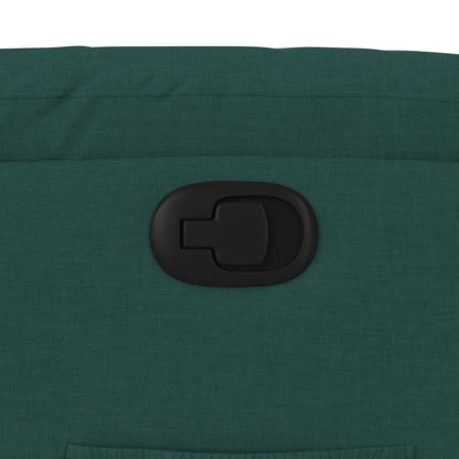 Fåtölj Grön Mörkgrön Reclinerfåtölj med uppresningshjälp tyg