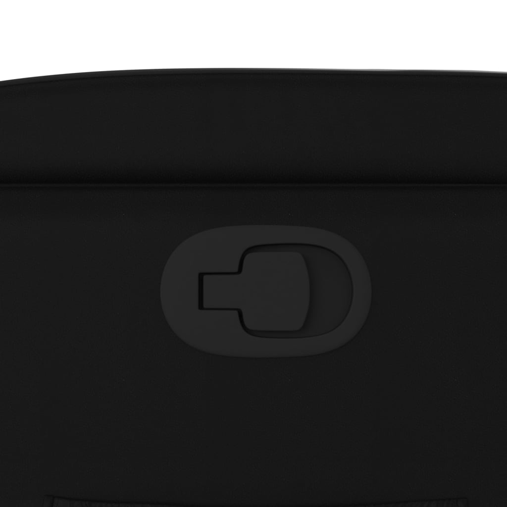 Fåtölj Svart konstläder