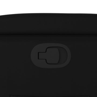 Fåtölj Svart konstläder