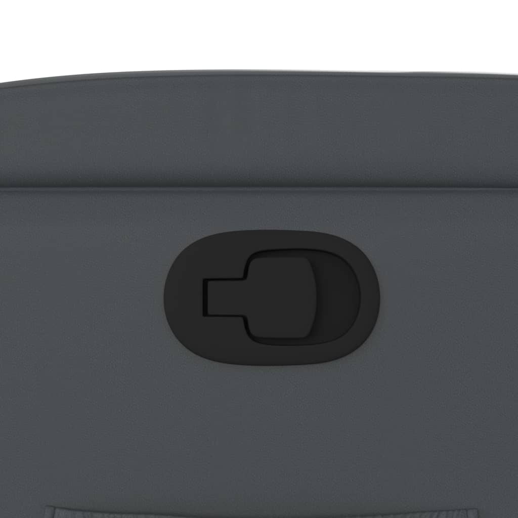 Fåtölj Grå konstläder