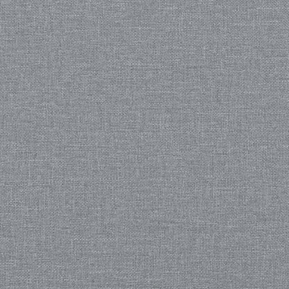 Fåtölj ljusgrå tyg