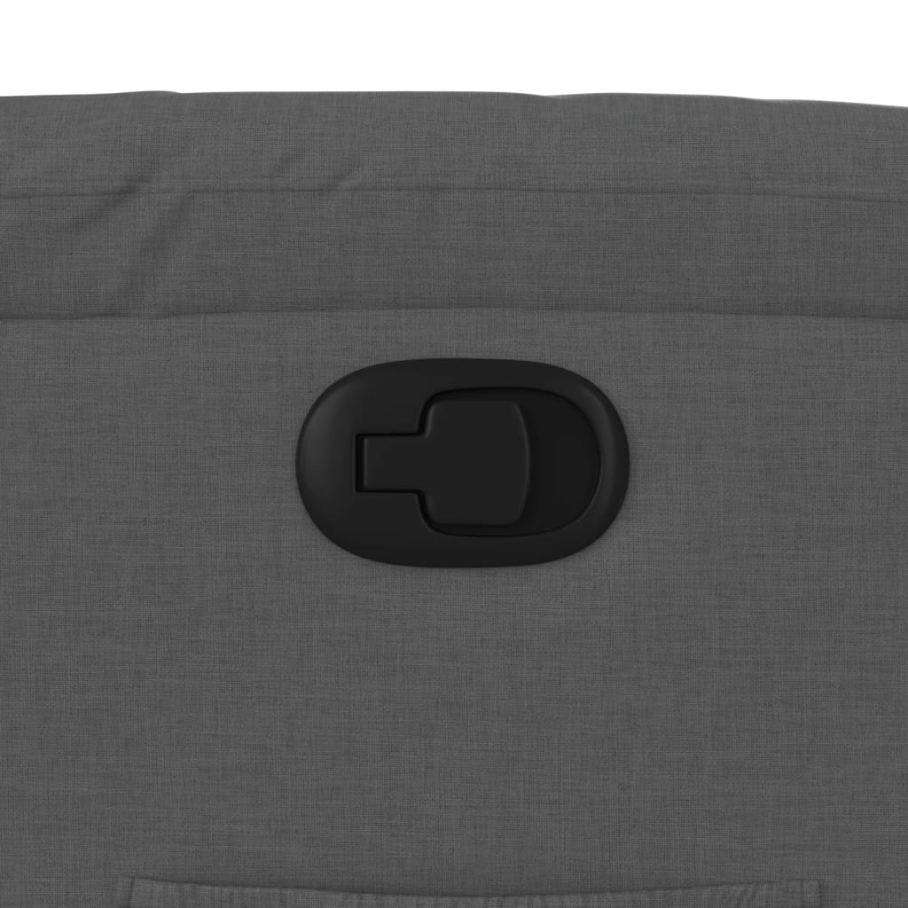 Fåtölj Mörkgrå tyg