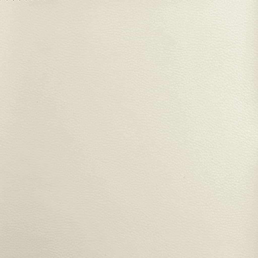 Fåtölj Gräddvit Reclinerfåtölj konstläder