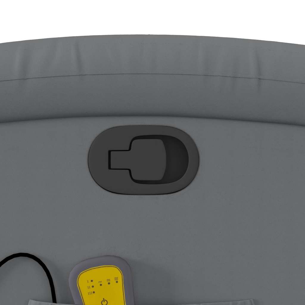 Elektrisk Massagefåtölj Grå konstläder