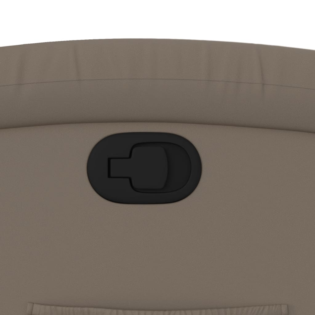 Fåtölj Cappuccino Reclinerfåtölj konstläder