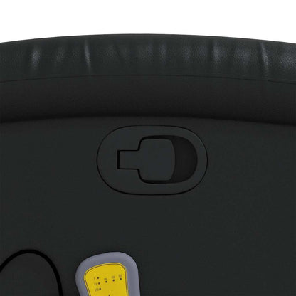 Elektrisk Massagefåtölj Svart konstläder