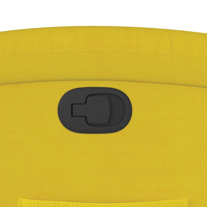 Fåtölj Gul Reclinerfåtölj sammet