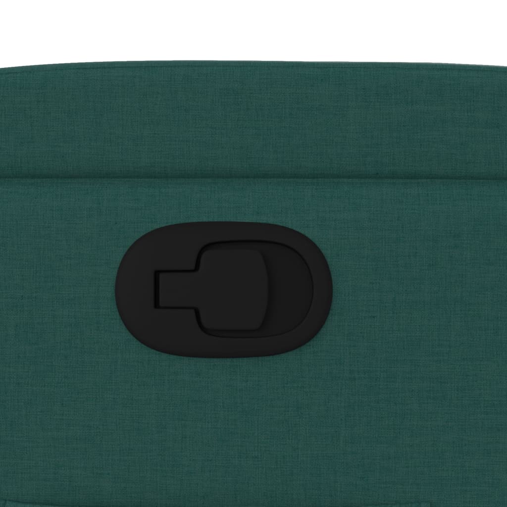 Fåtölj Grön Mörkgrön Reclinerfåtölj tyg