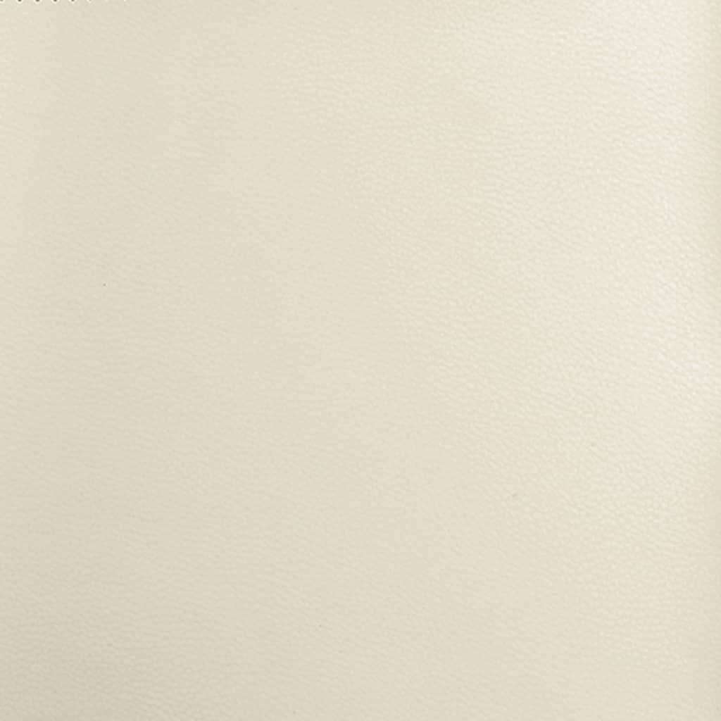 Fåtölj Gräddvit Reclinerfåtölj konstläder