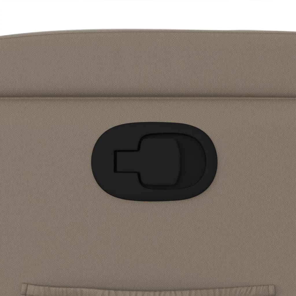 Fåtölj Cappuccino Reclinerfåtölj konstläder