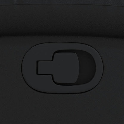 Fåtölj Svart Reclinerfåtölj konstläder