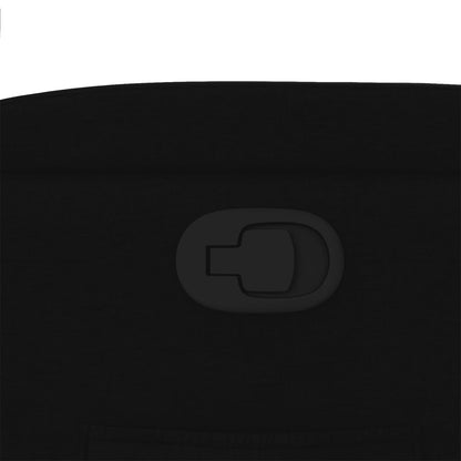 Fåtölj Svart Reclinerfåtölj tyg