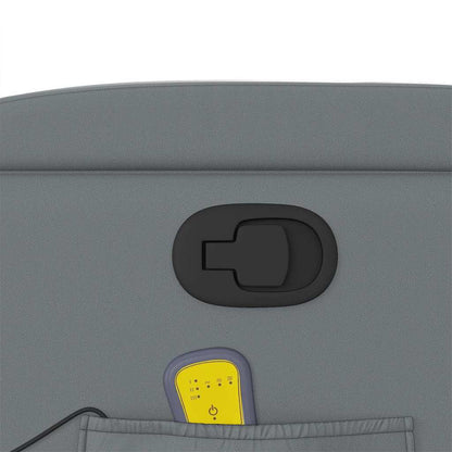 Elektrisk Massagefåtölj Grå konstläder